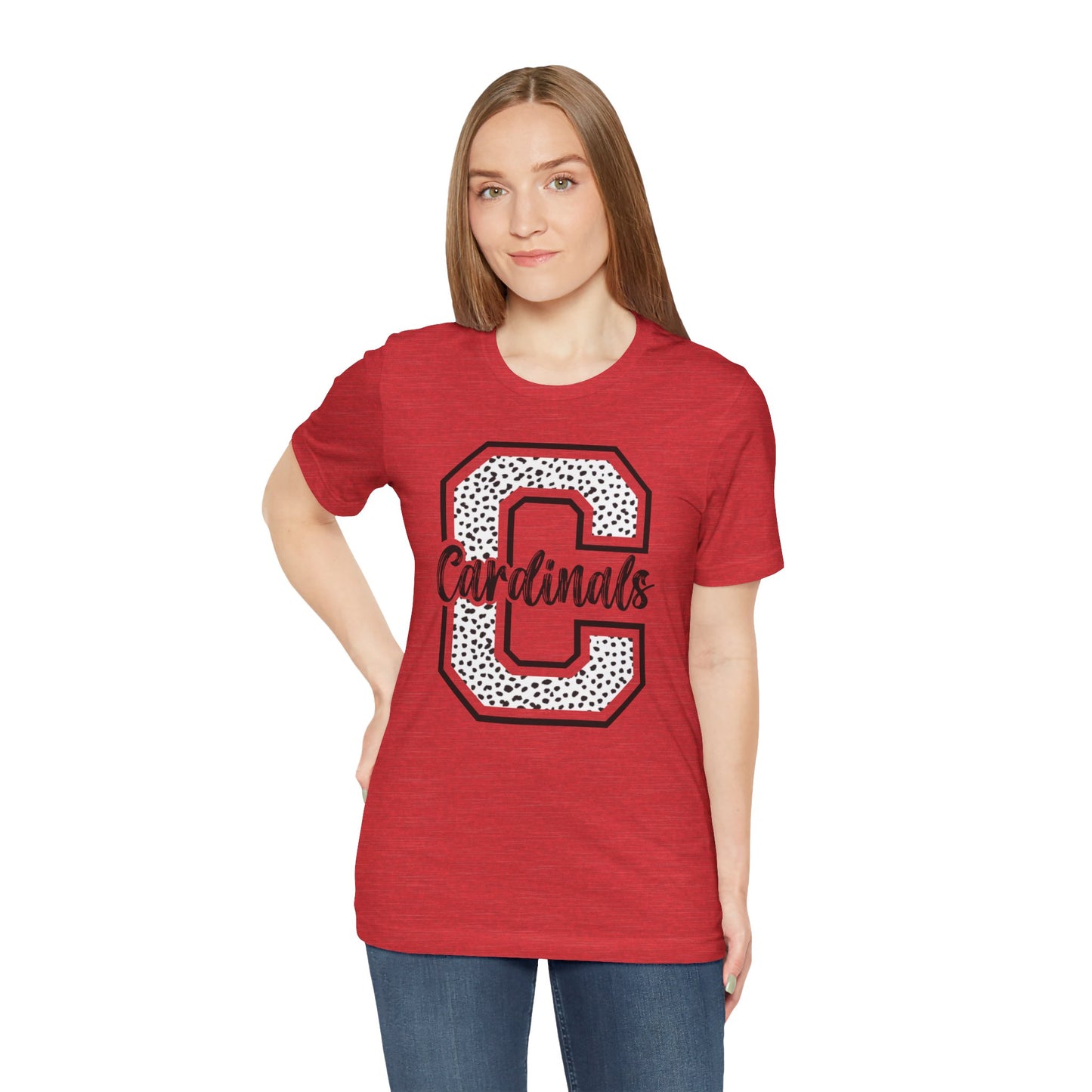 Dot Print "C" Cardinals