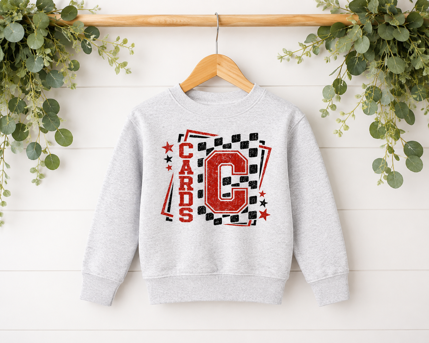 Retro Cards Crewneck I Adult & Kid Sizes
