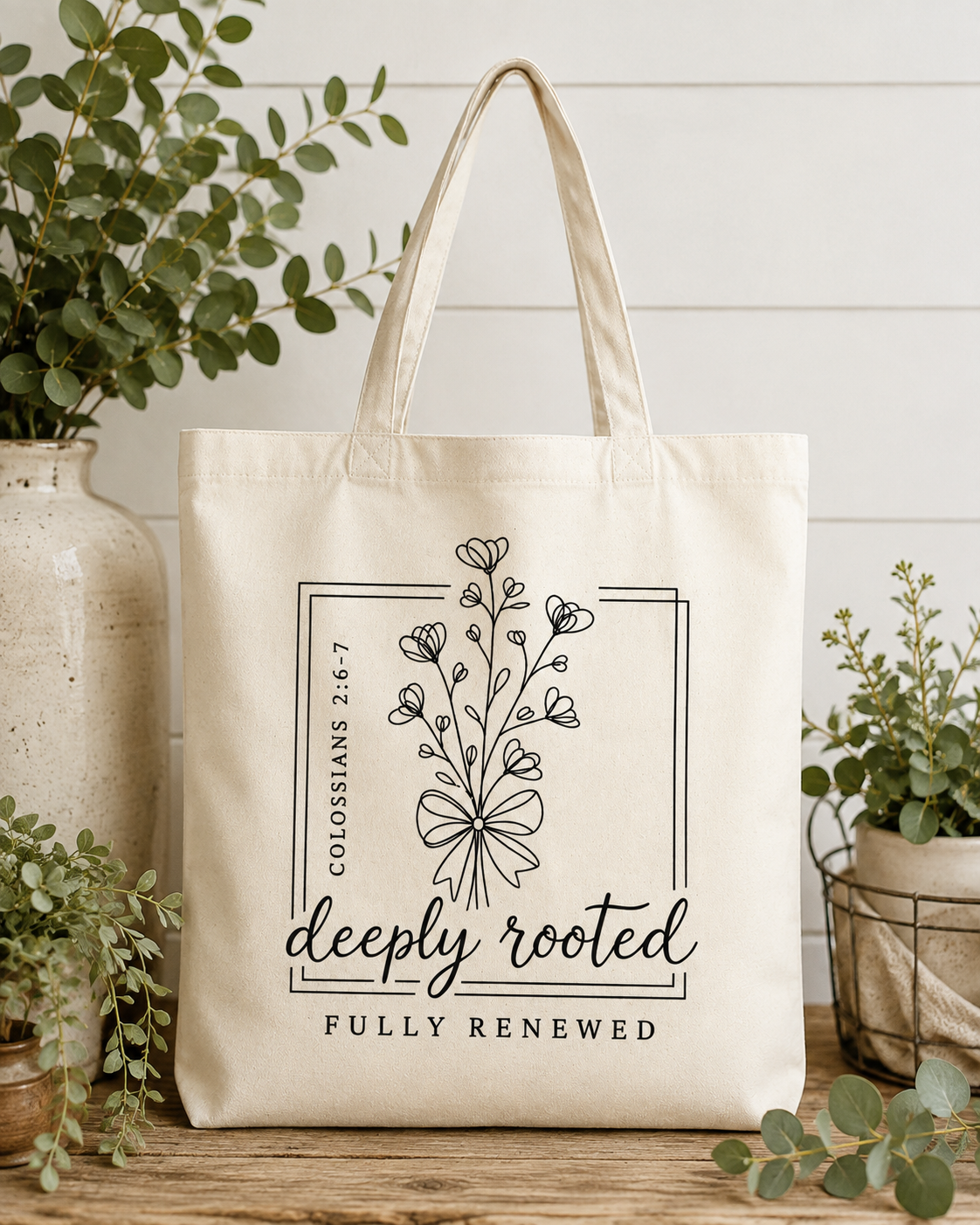 Deeply Rooted Tote Bag