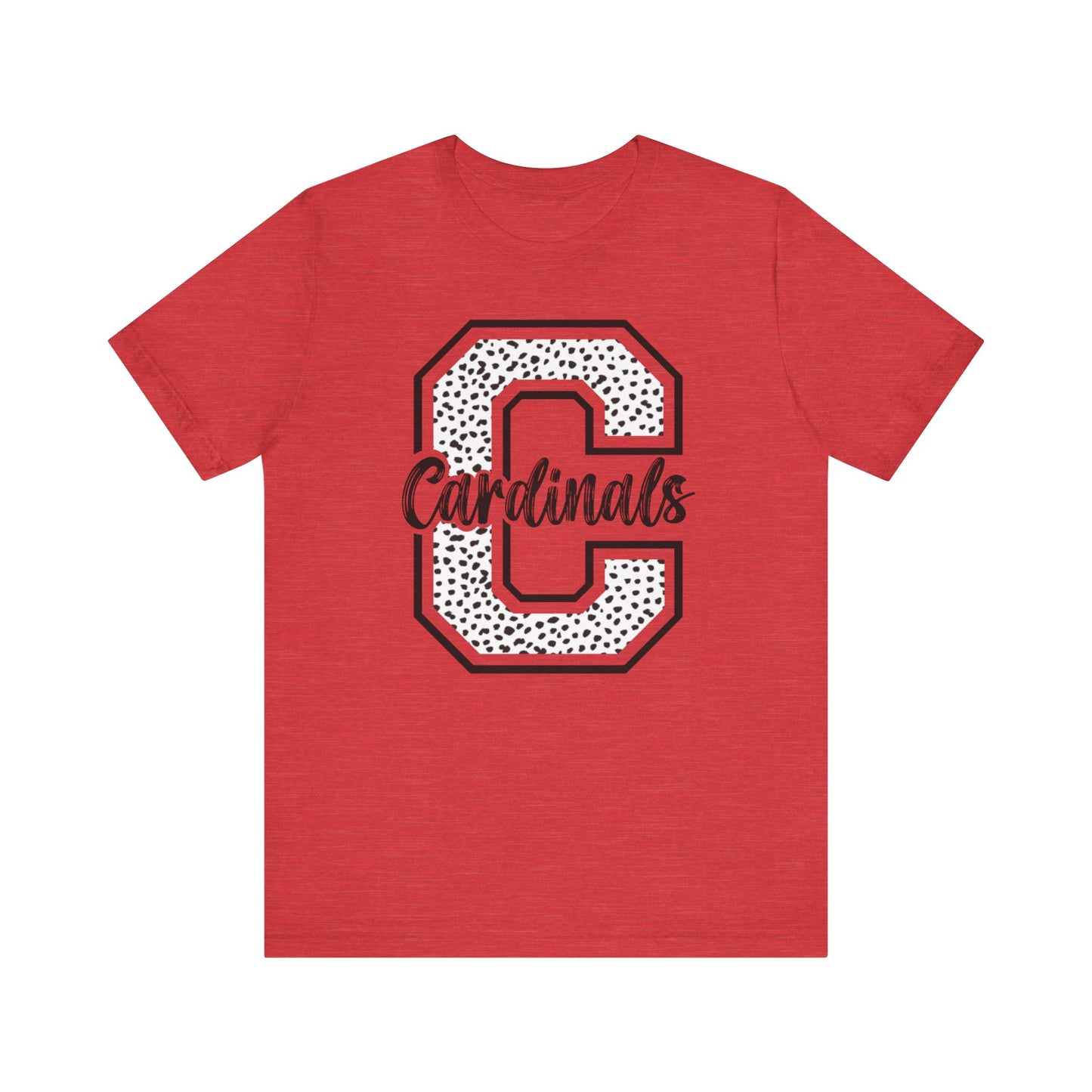 Dot Print "C" Cardinals