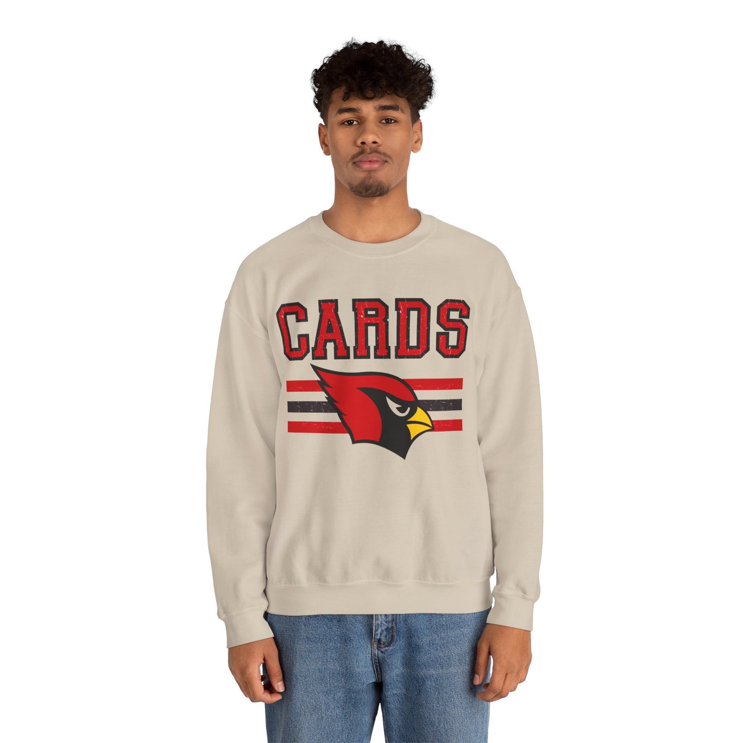 Cards Unisex Crewneck Sweatshirt - Gildan