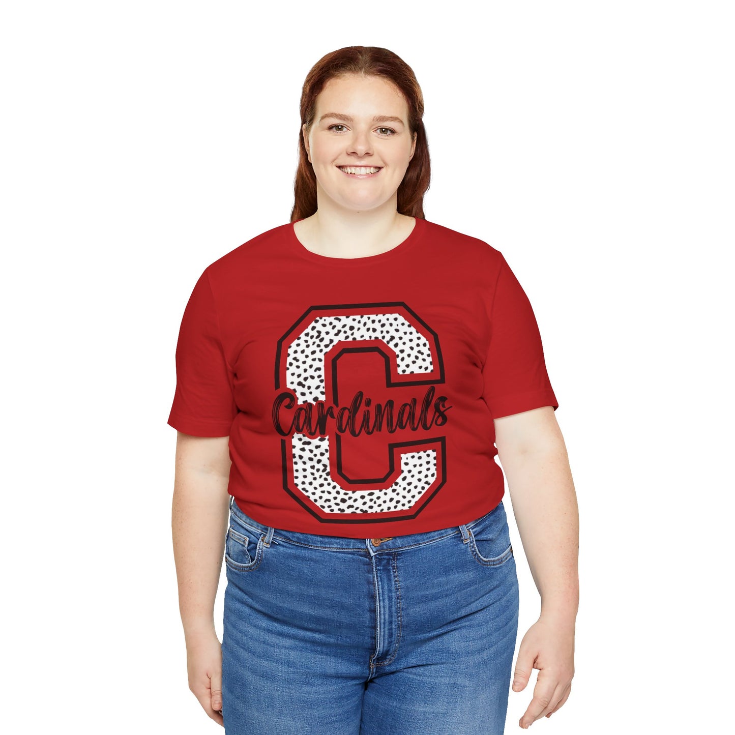 Dot Print "C" Cardinals