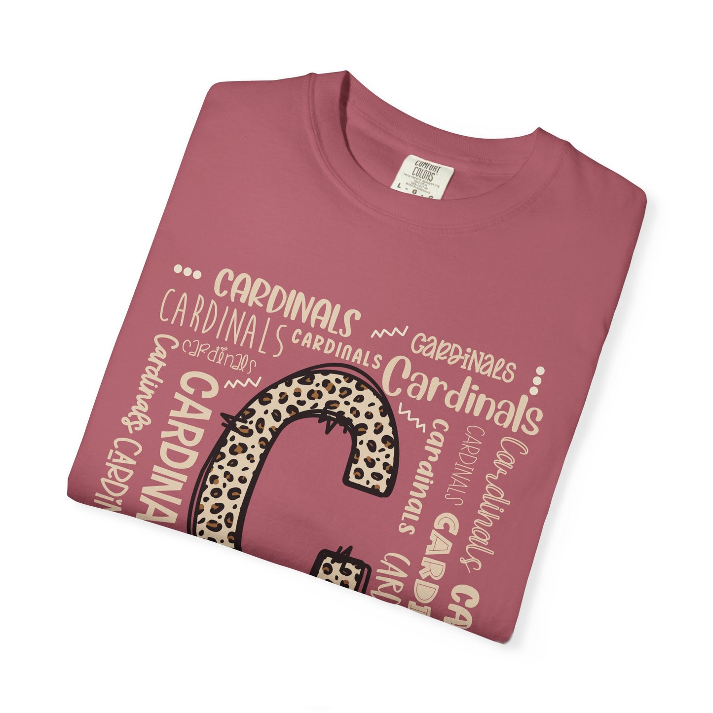 Cardinal Collage with Leopard C