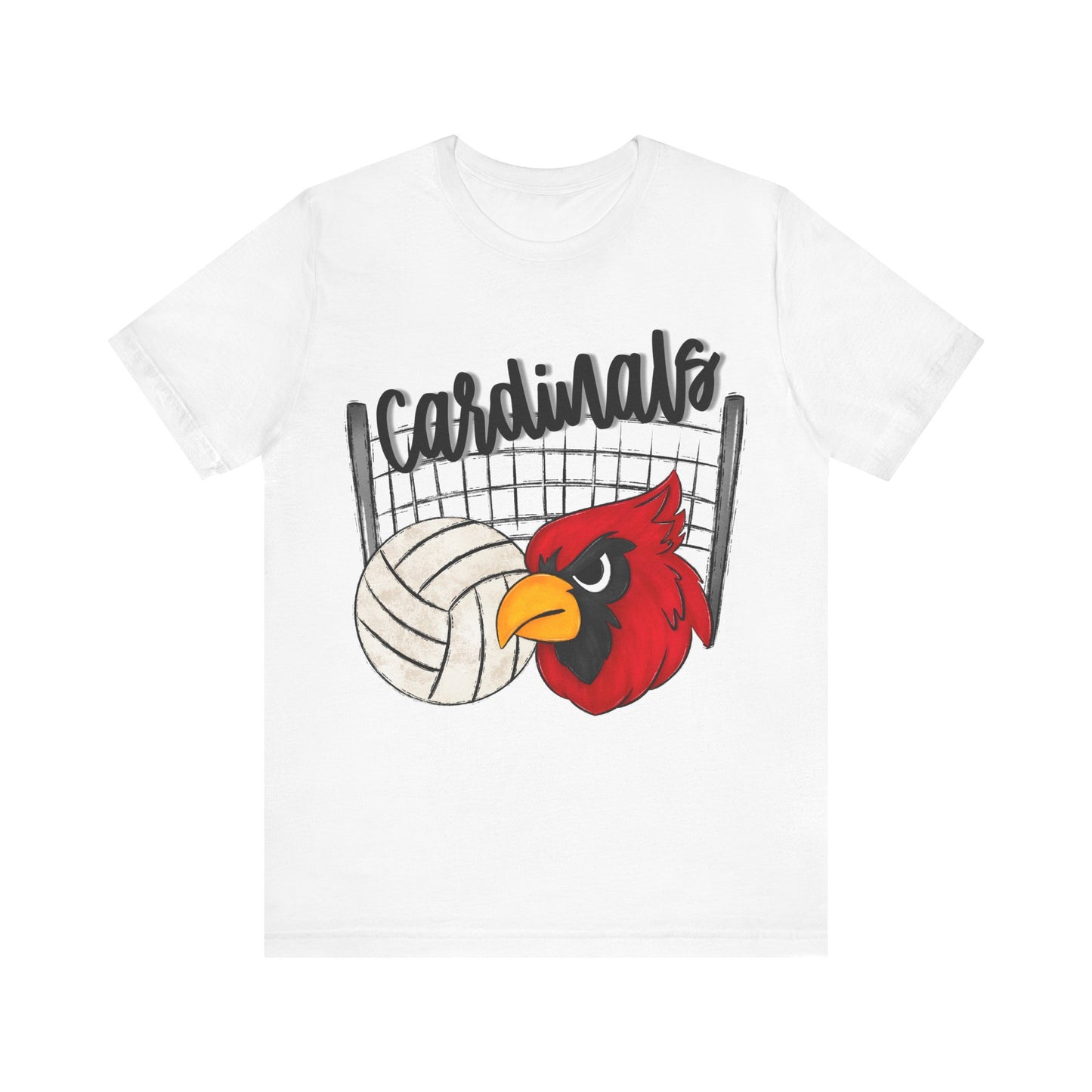Cardinal Volleyball Tee - Bella