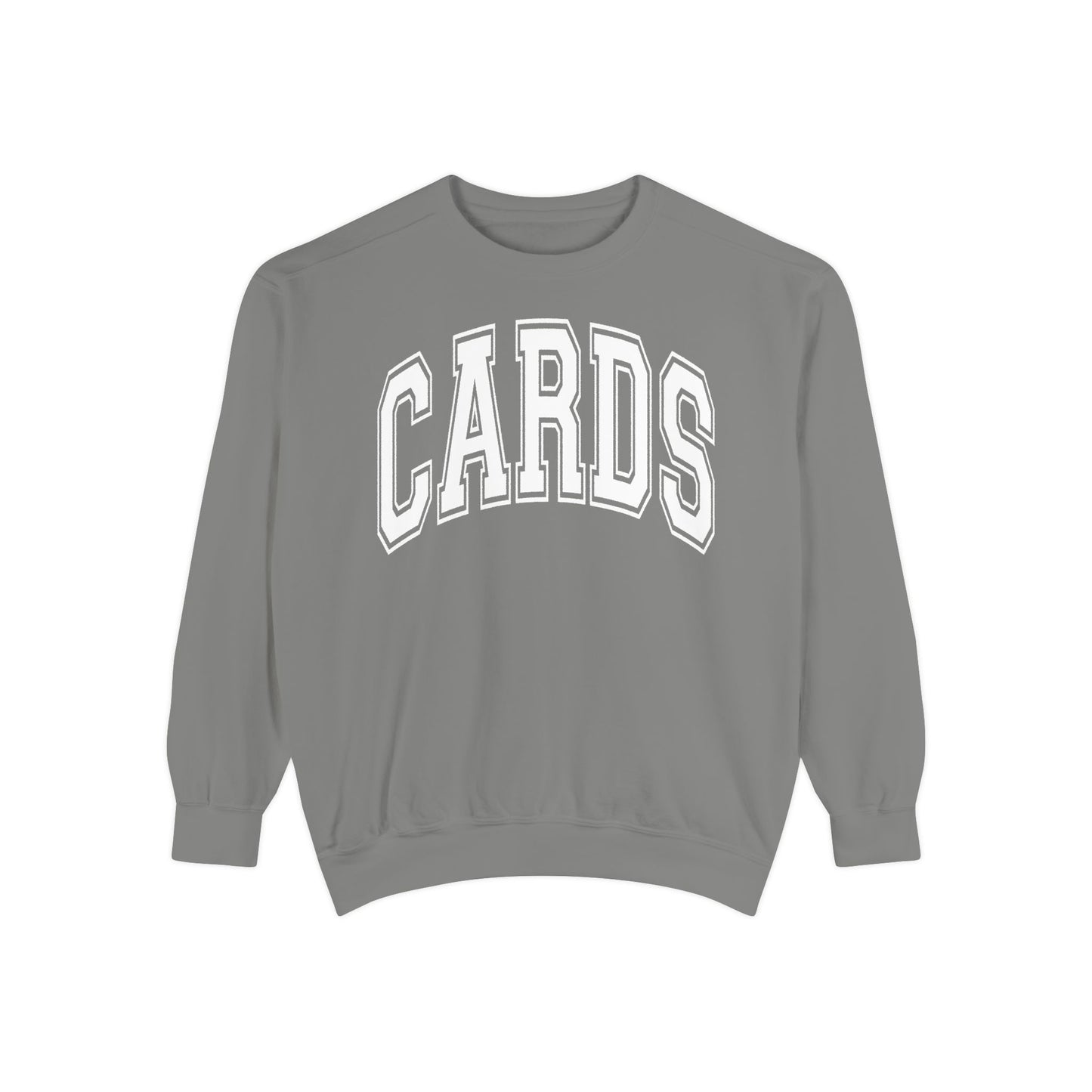 Vintage-Style 'CARDS' Sweatshirt - Comfort Color