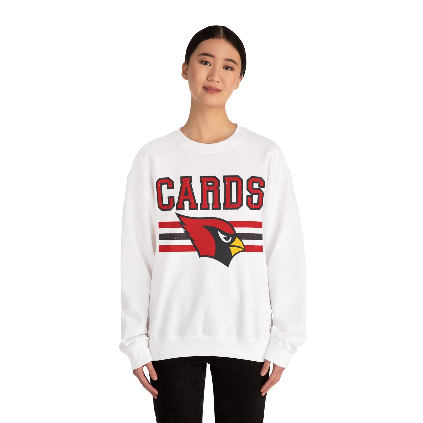 Cards Unisex Crewneck Sweatshirt - Gildan