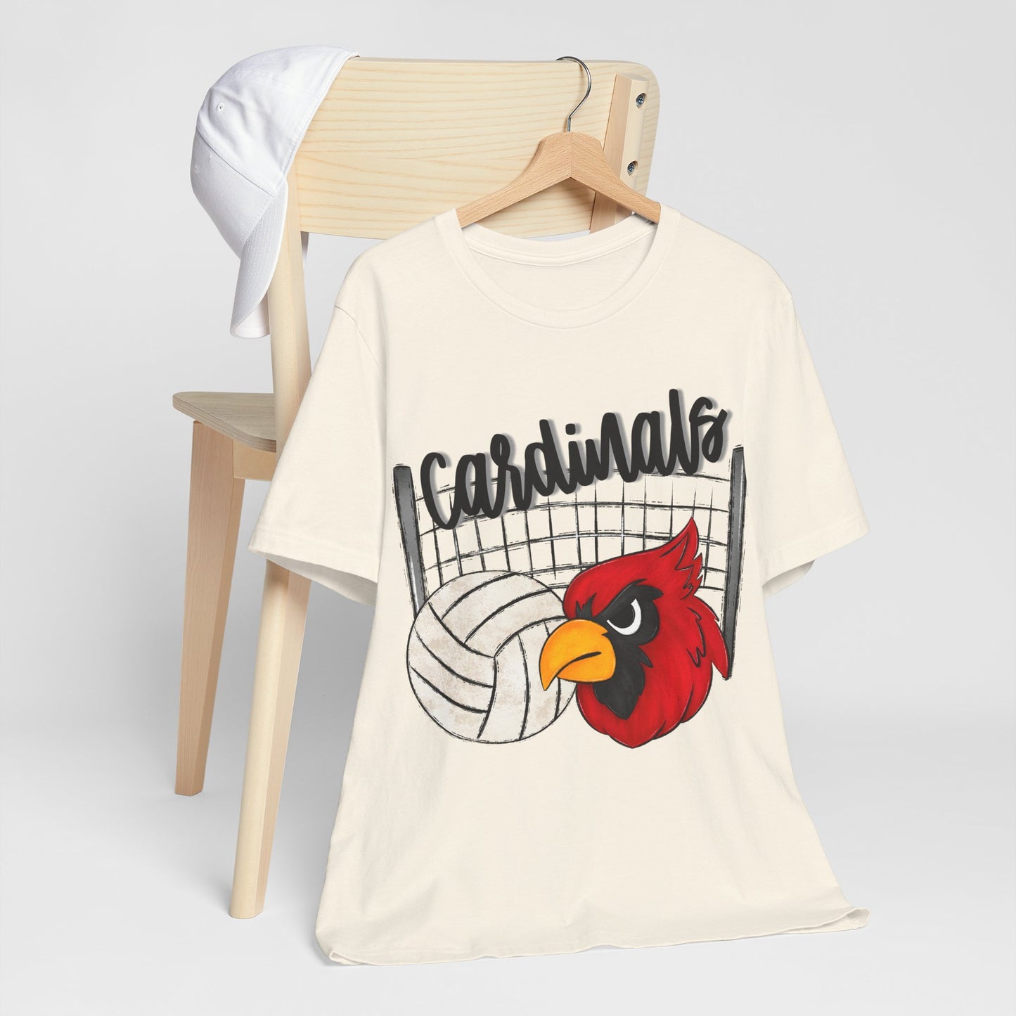 Cardinal Volleyball Tee - Bella