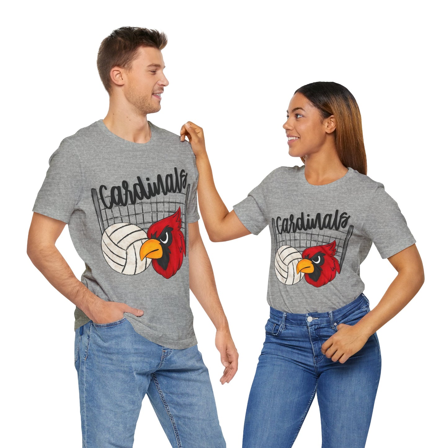 Cardinal Volleyball Tee - Bella