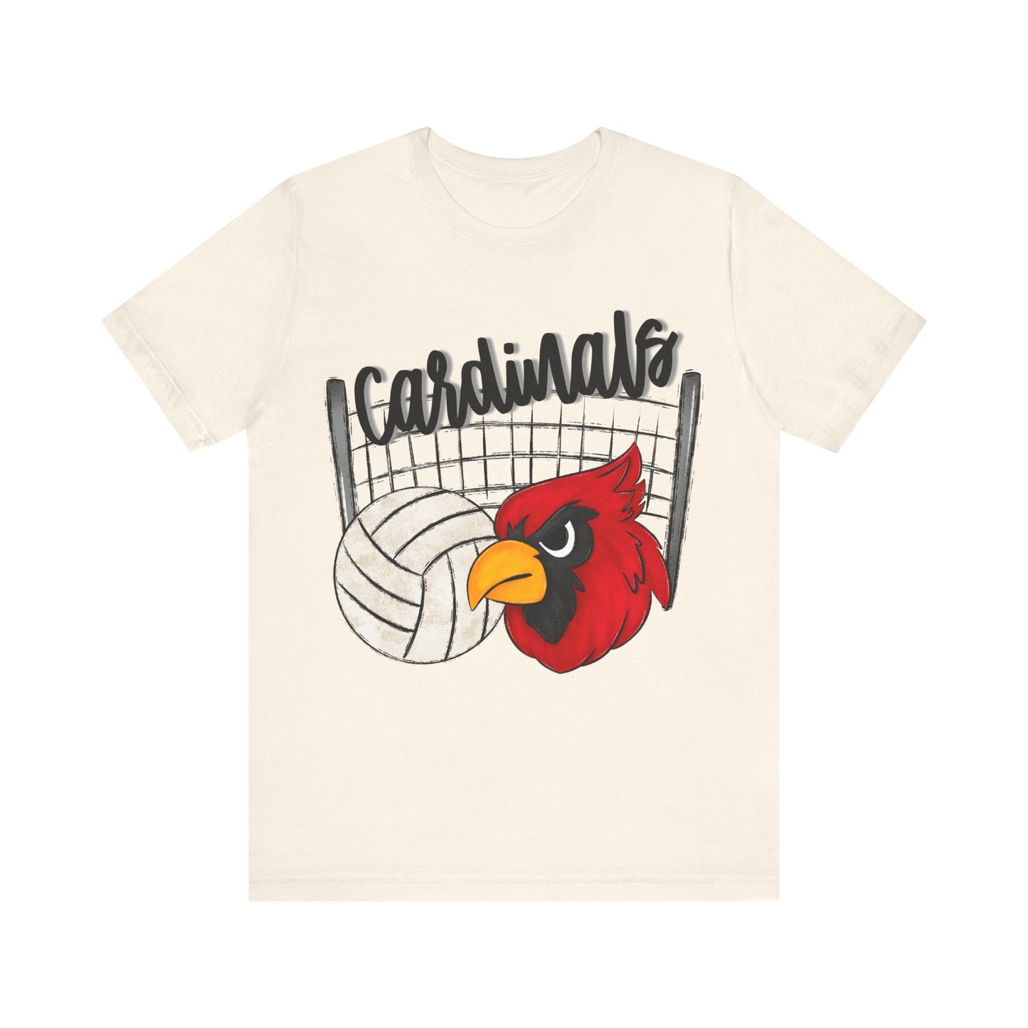 Cardinal Volleyball Tee - Bella