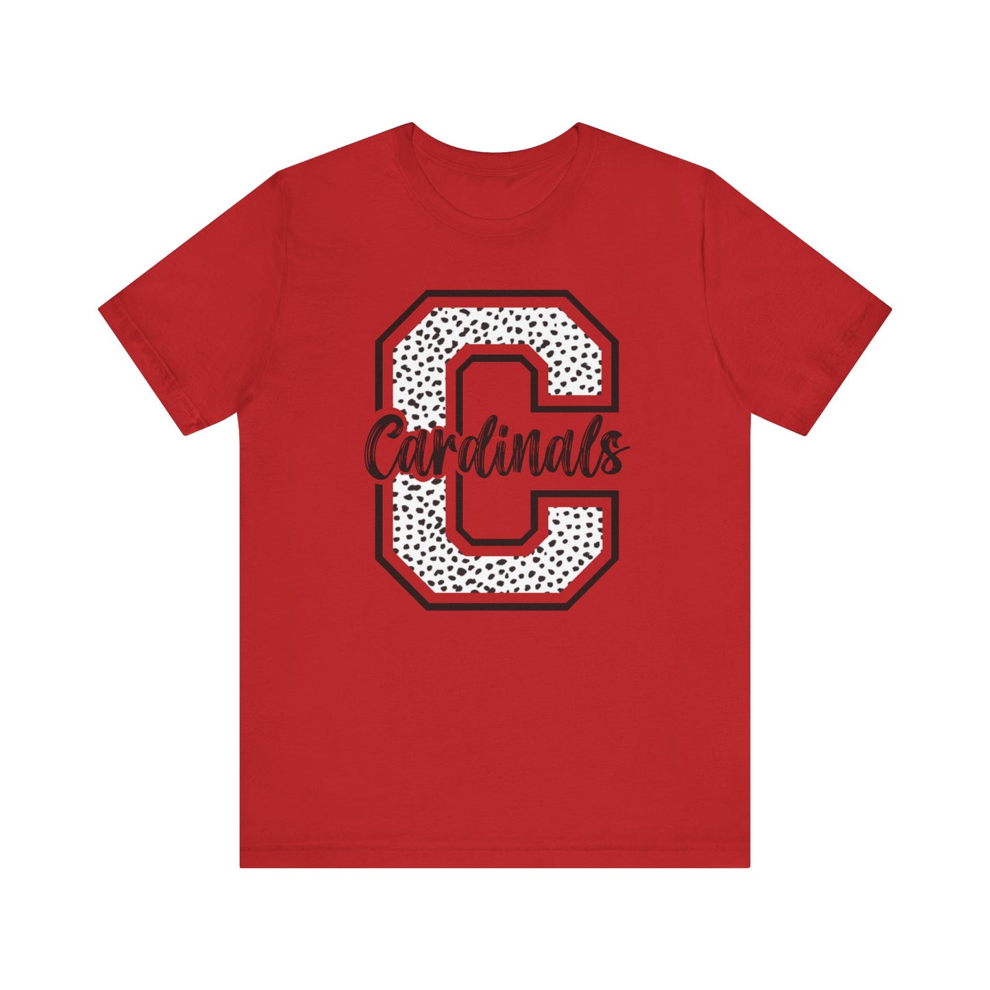 Dot Print "C" Cardinals