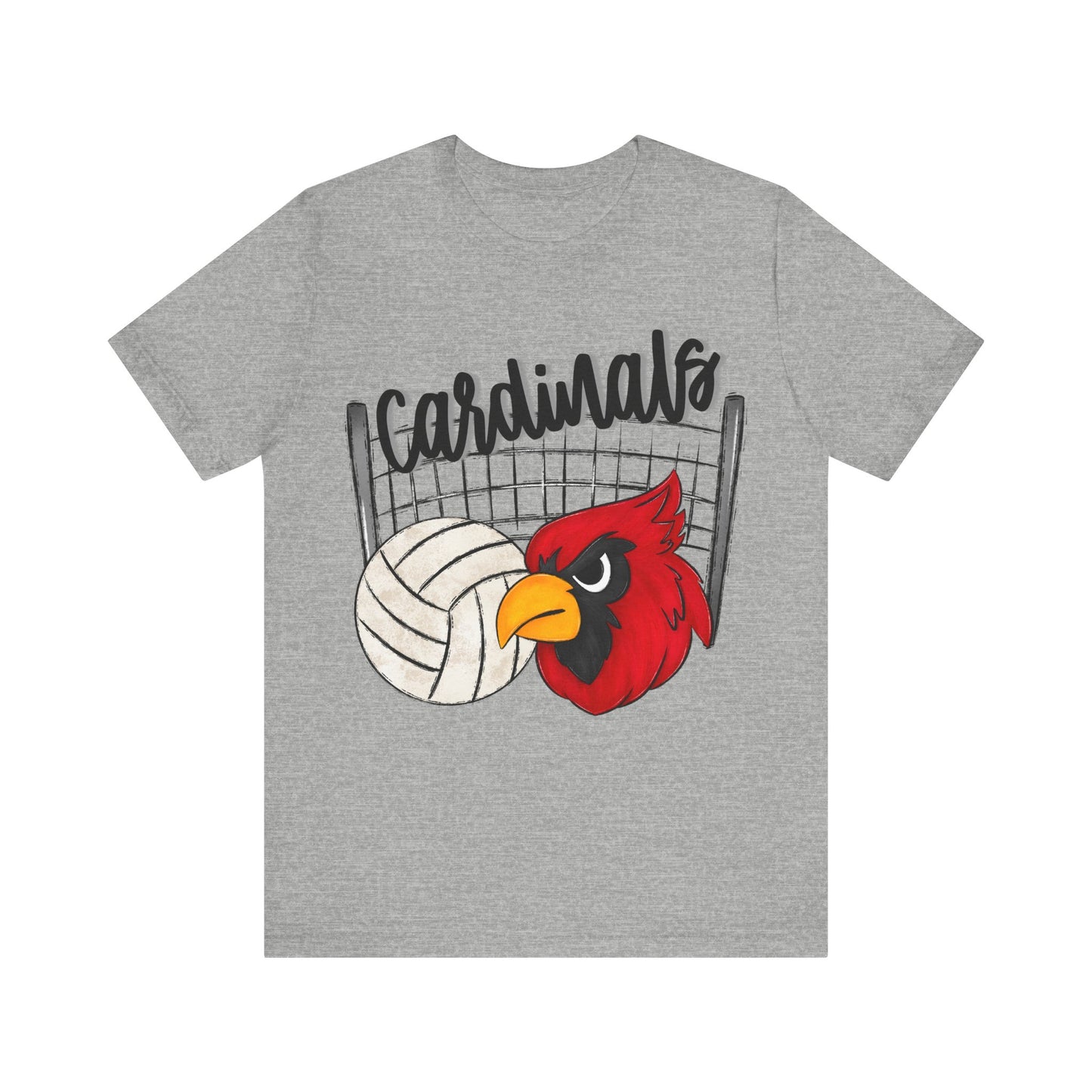 Cardinal Volleyball Tee - Bella
