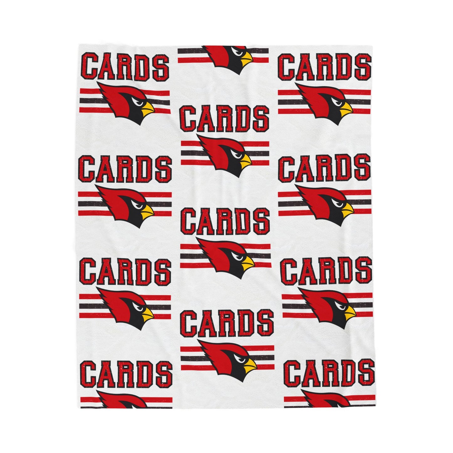 Cozy Cardinals Velveteen Plush Blanket