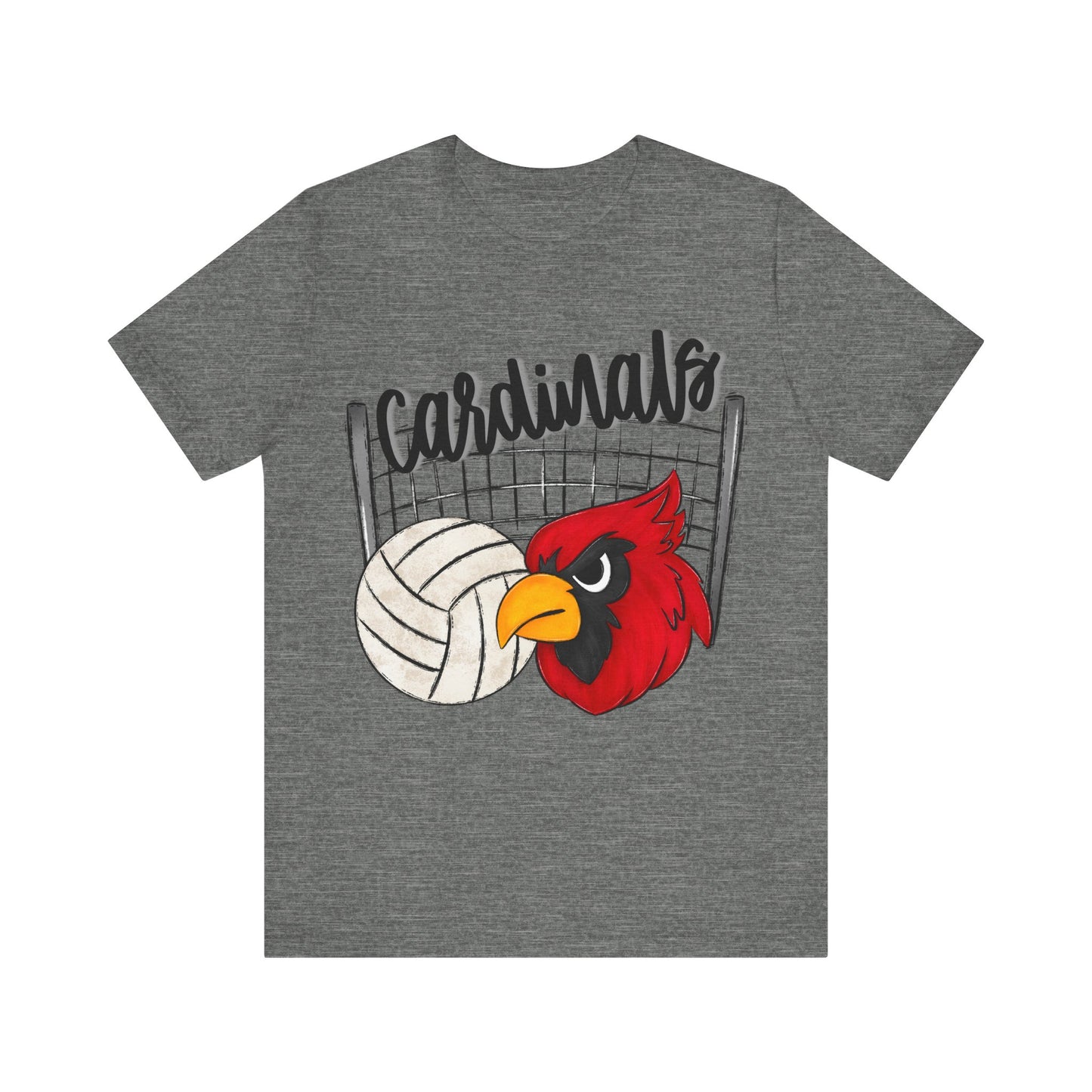 Cardinal Volleyball Tee - Bella