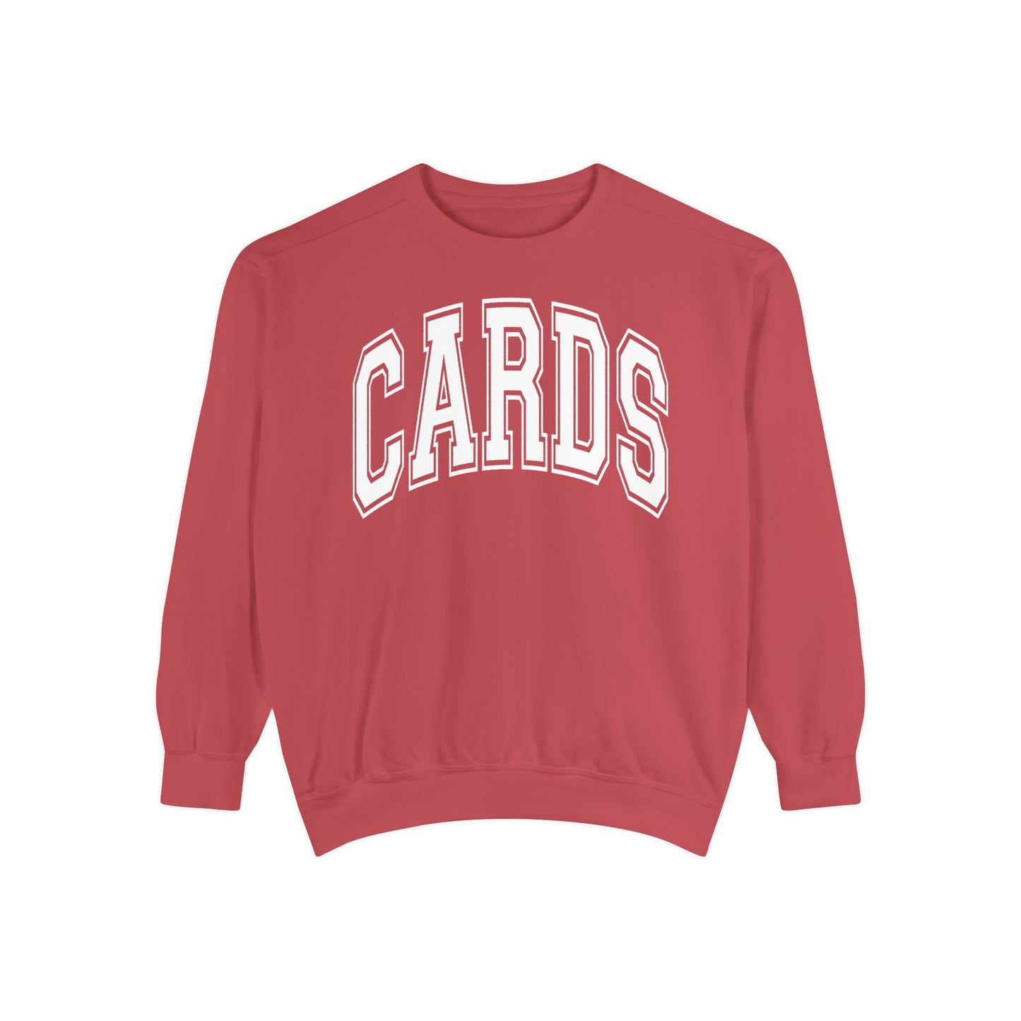Vintage-Style 'CARDS' Sweatshirt - Comfort Color