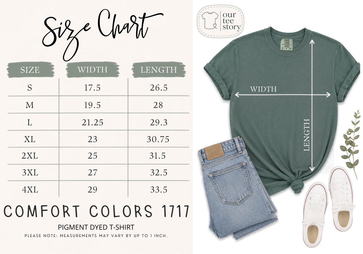 Cardinal Bows & Volleyballs Tee-  Comfort Colors