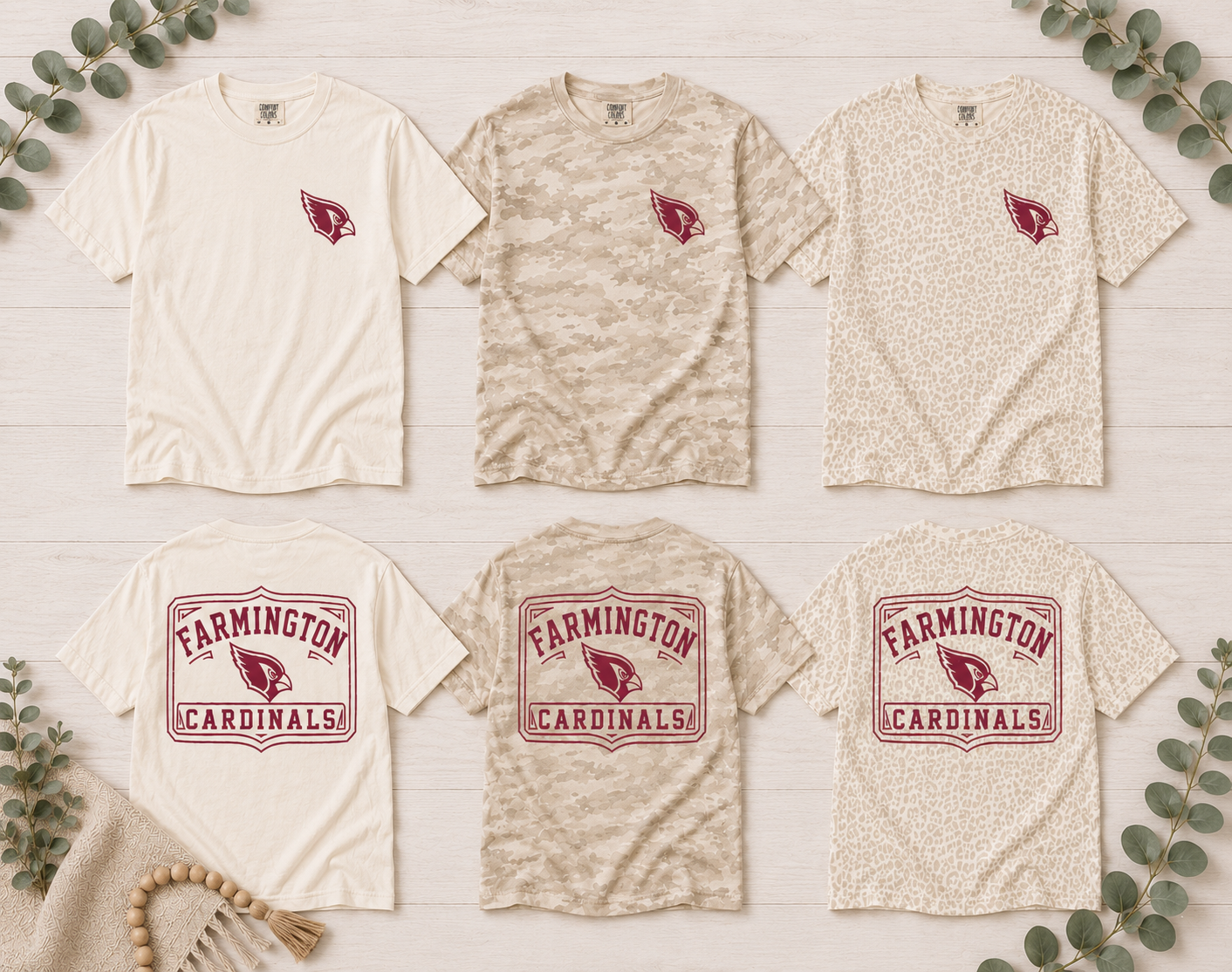 Farmington Heritage Tee  I  Adult & Kid Sizes