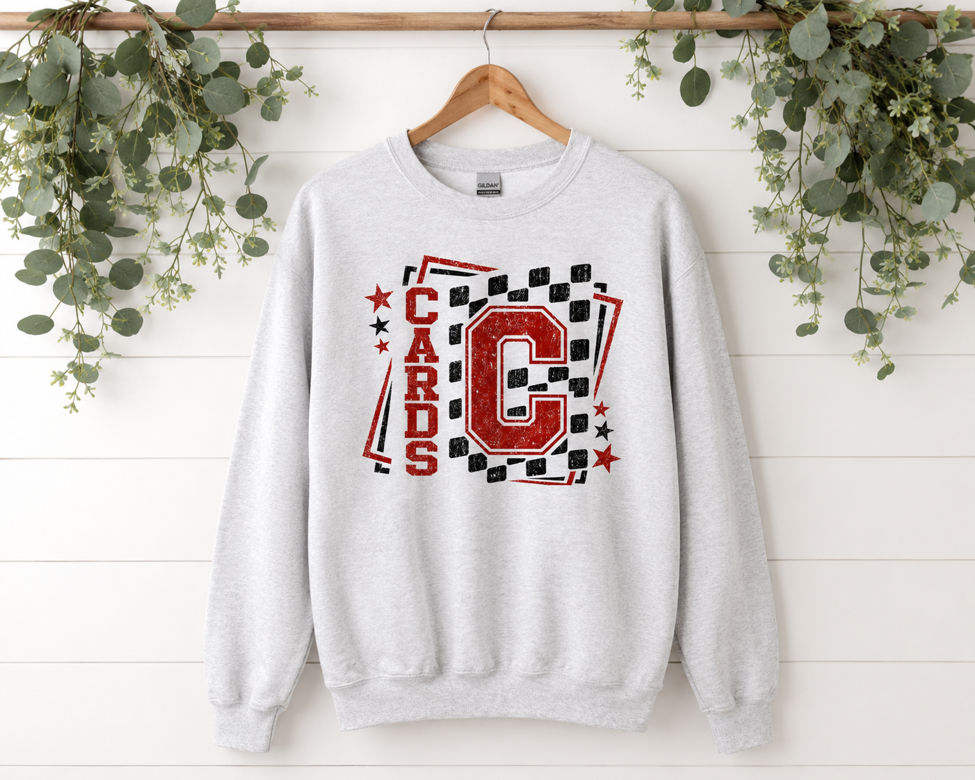 Retro Cards Crewneck   I   Adult & Kid Sizes