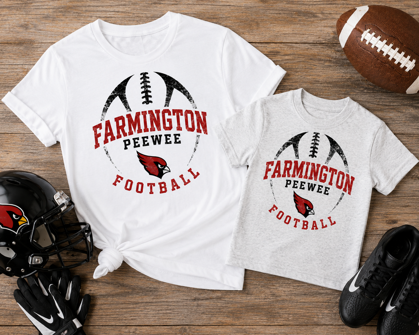PW - Farmington Classic Football Tee