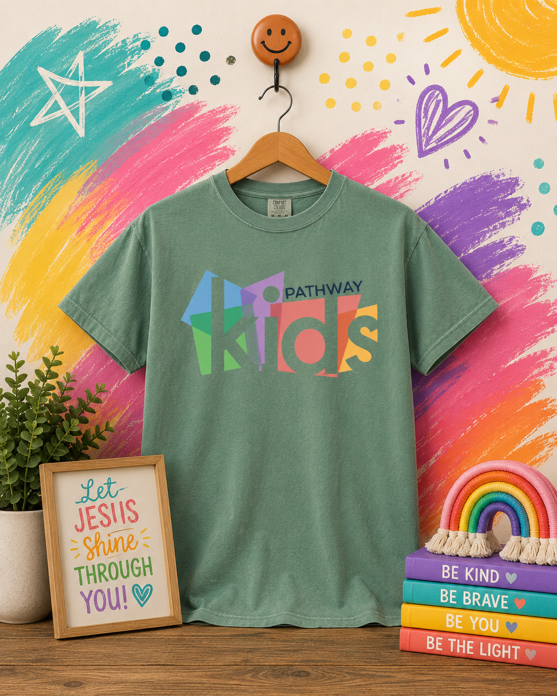 Pathway Kids Comfort Color Tee I  Adults & Kids Sizes