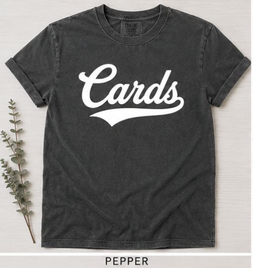 Everyday Cards Comfort Color Tee   I  Adult & Kid Sizes