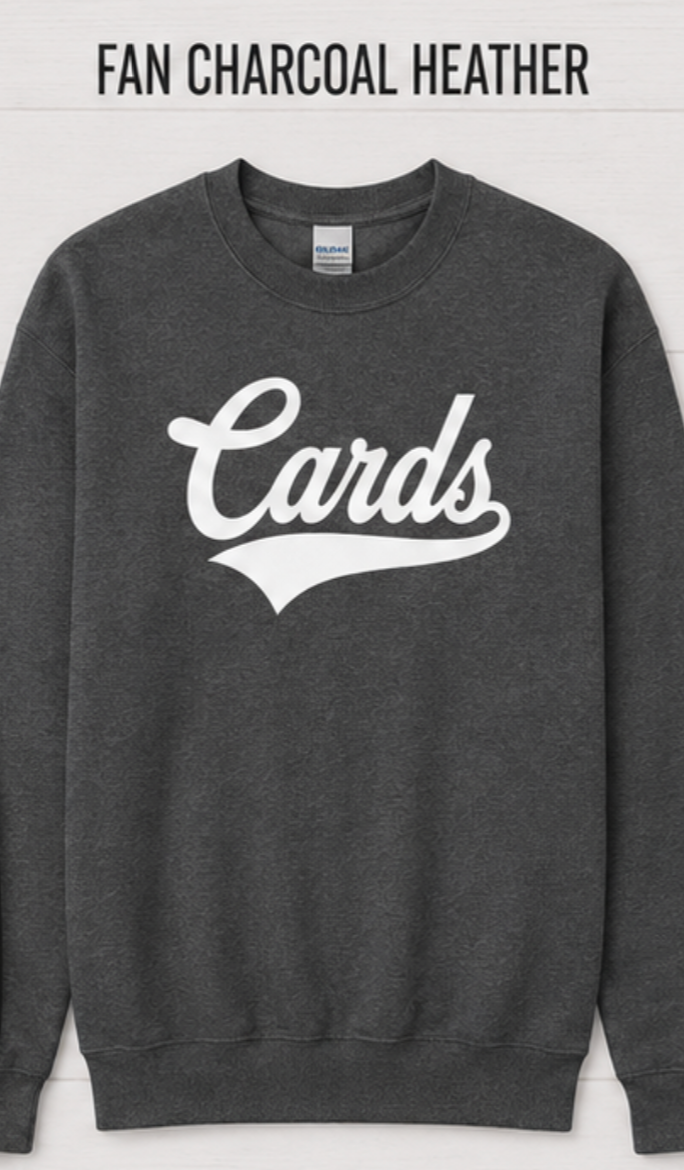 Everyday Cards Gildan Crewneck Sweatshirt I Adult & Kid Sizes