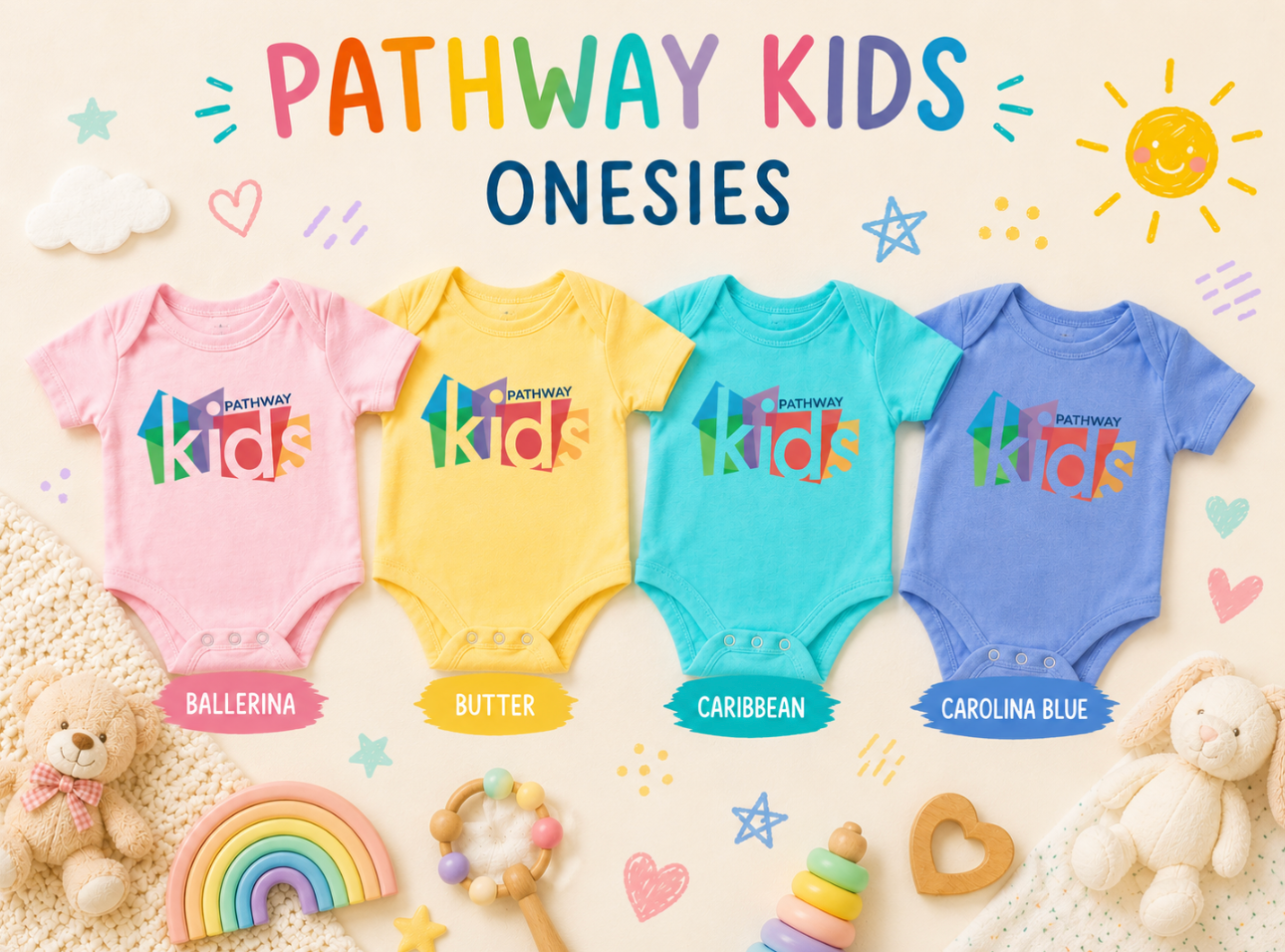 Pathway Kids Onesies