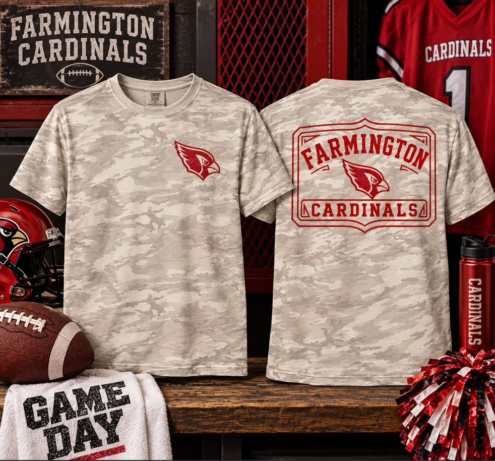 PW Farmington Heritage Tee  I  Adult & Kid Sizes