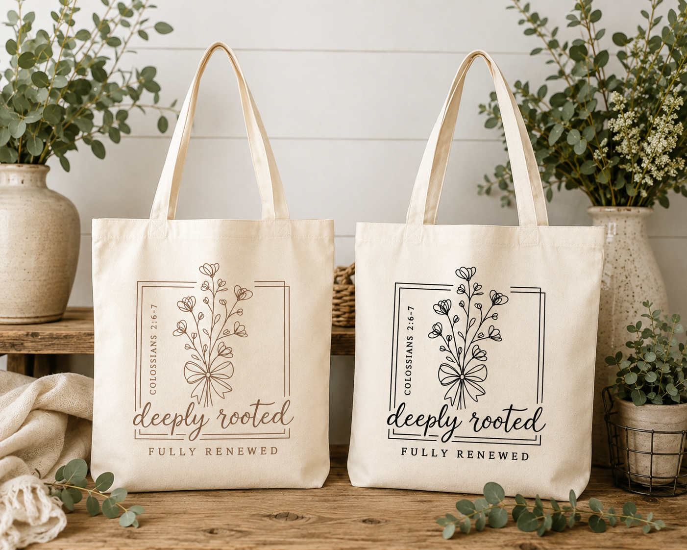 Deeply Rooted Tote Bag
