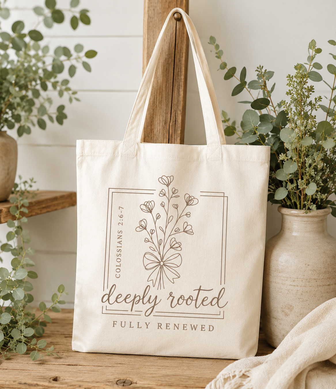 Deeply Rooted Tote Bag