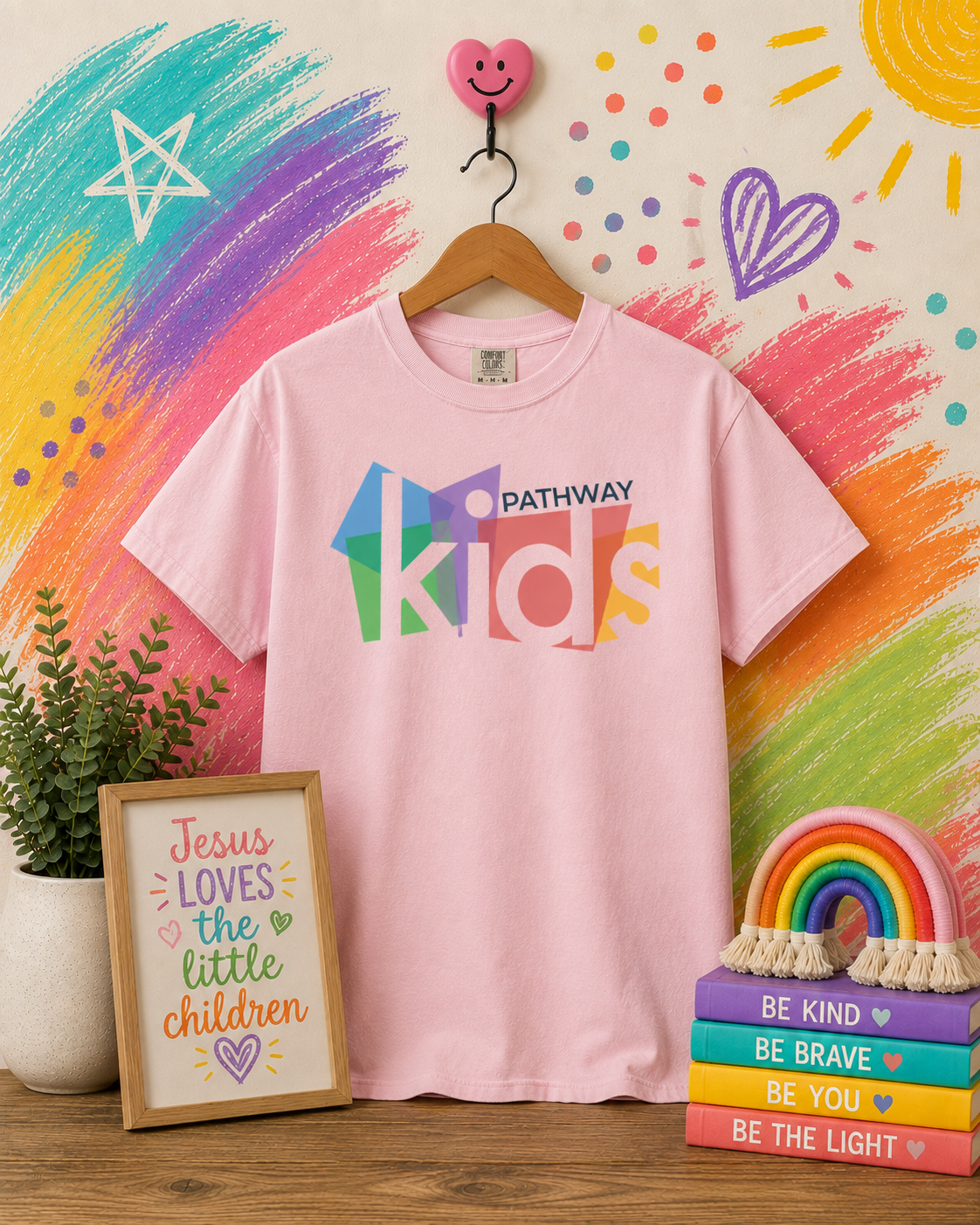 Pathway Kids Comfort Color Tee I  Adults & Kids Sizes