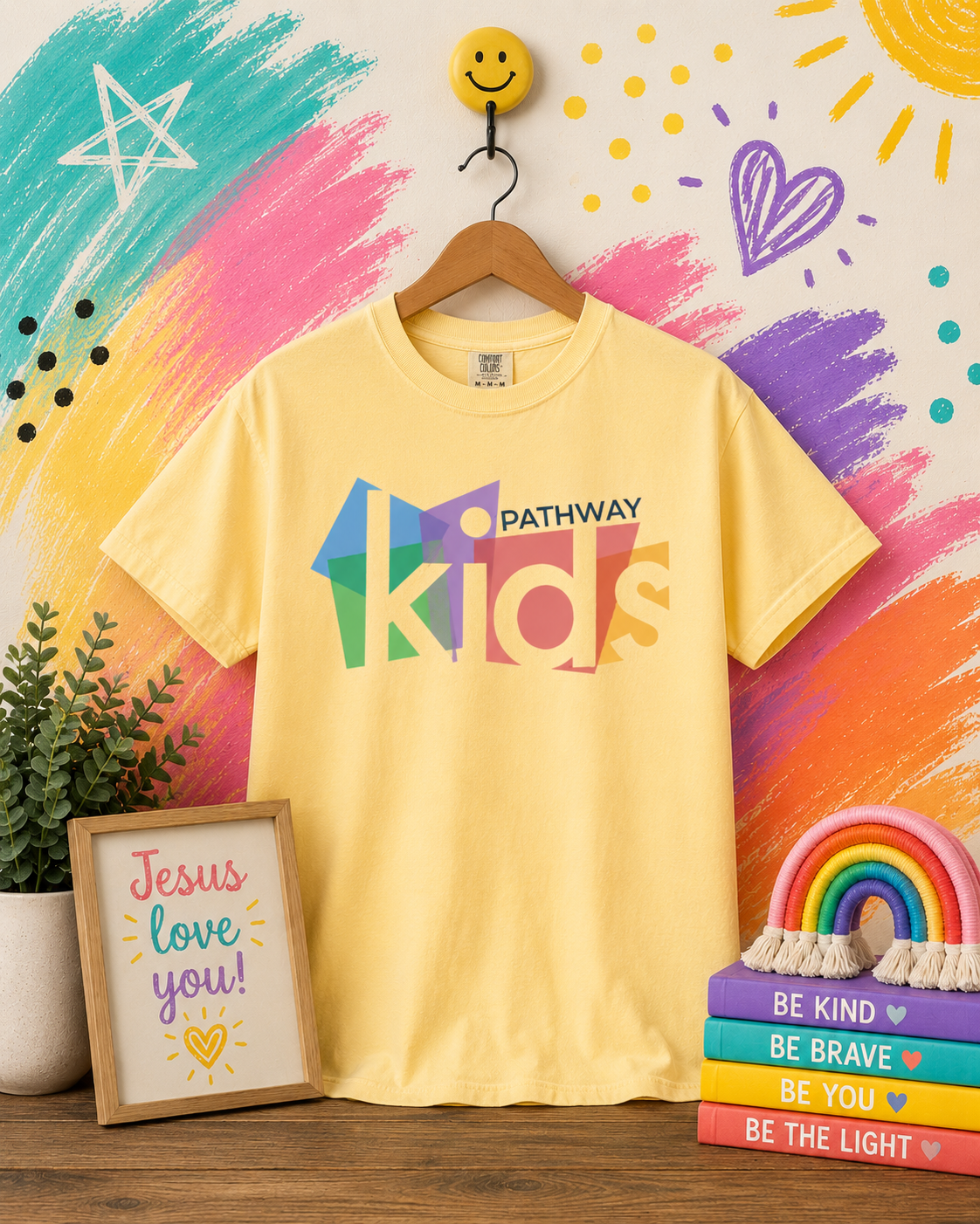 Pathway Kids Comfort Color Tee I  Adults & Kids Sizes