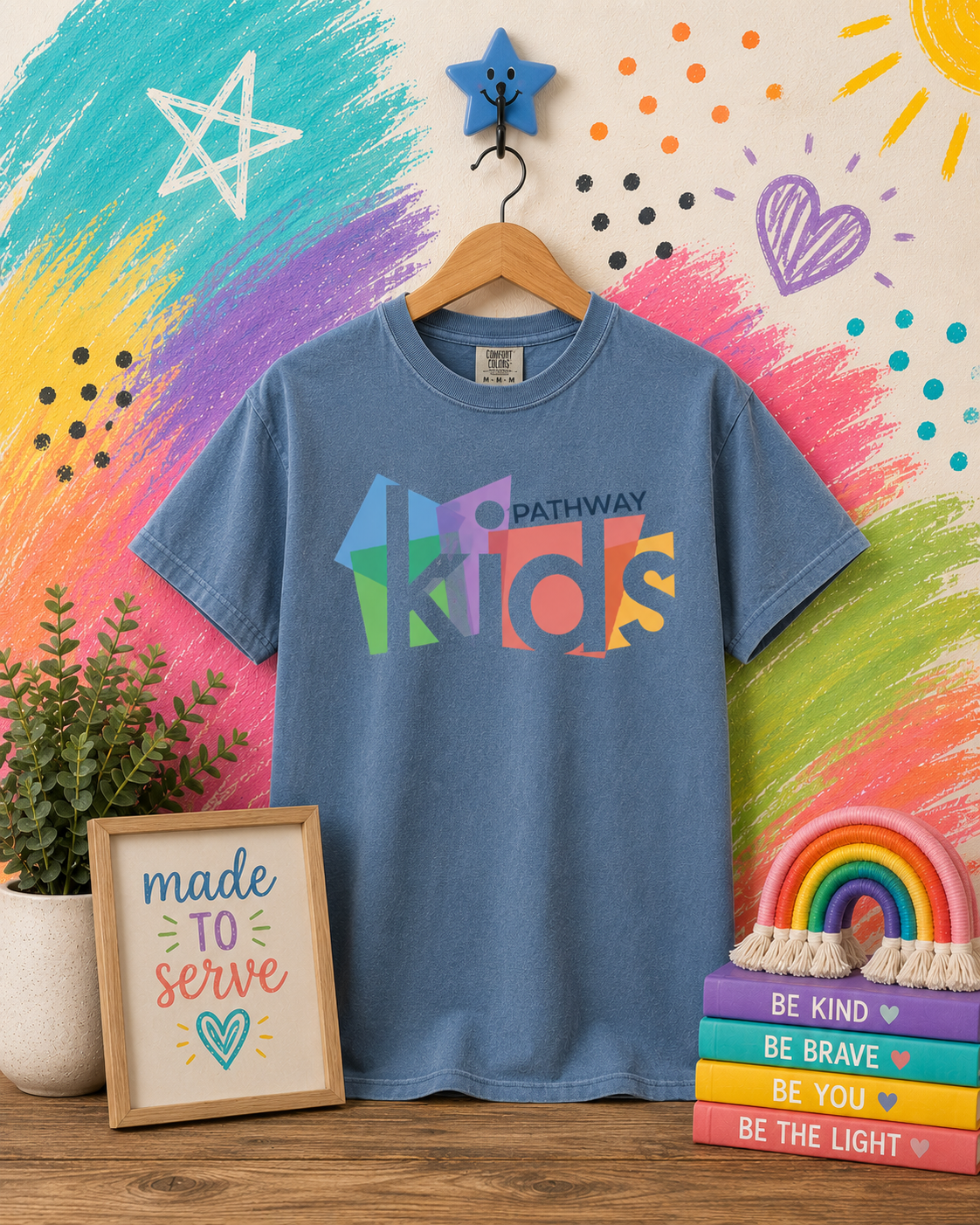 Pathway Kids Comfort Color Tee I  Adults & Kids Sizes