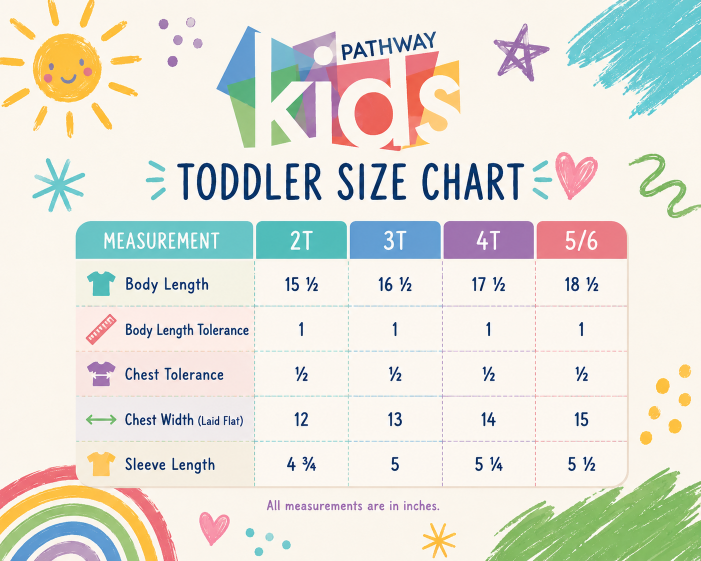 Pathway Kids Toddler Tees