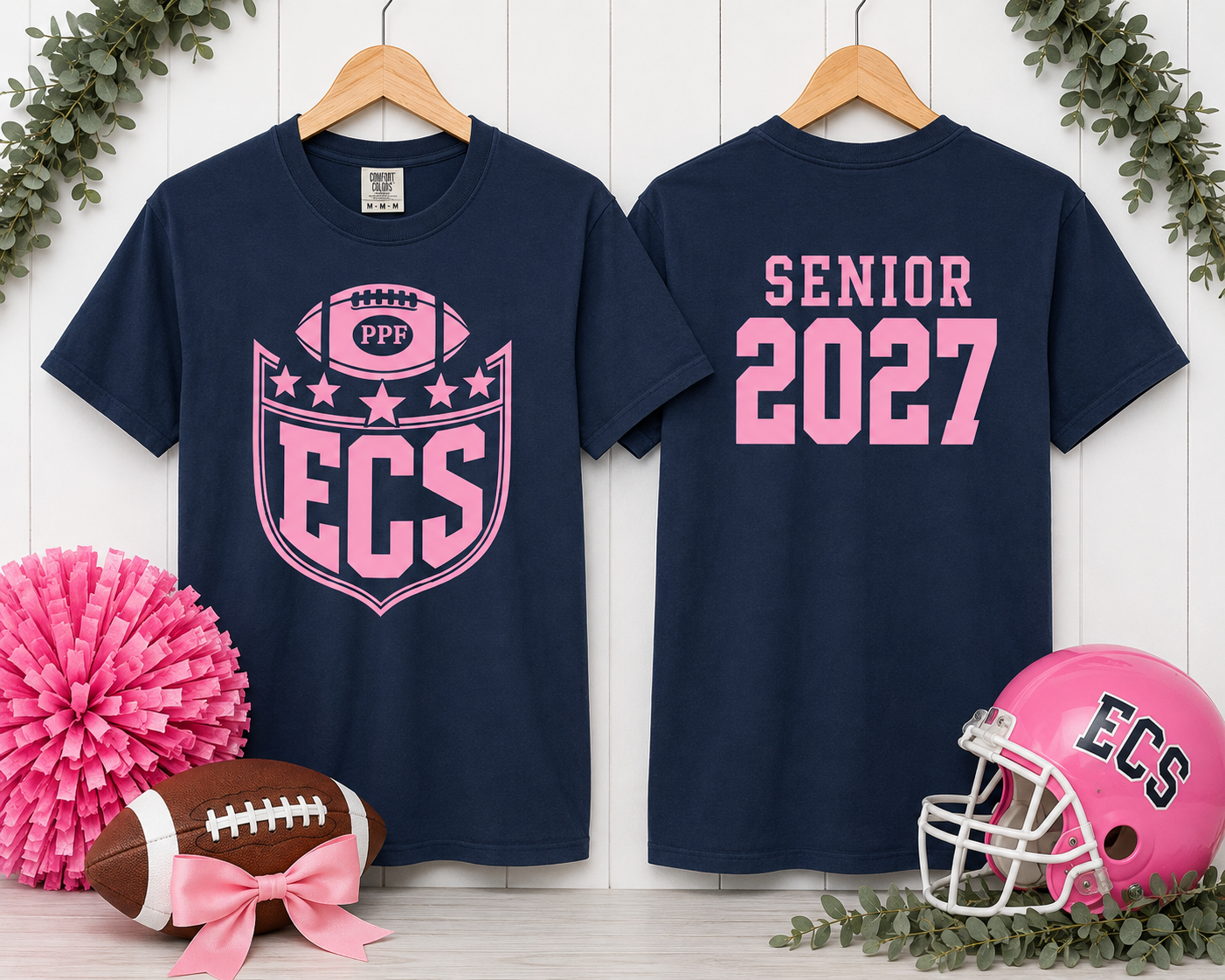 ECS Powder Puff Football Short Sleeve